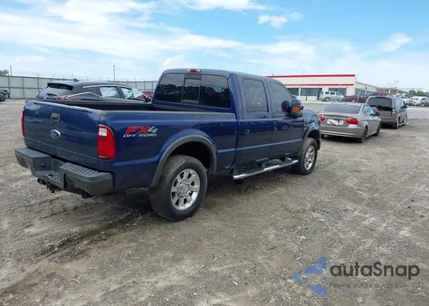 2008 Ford F-250 из США, поврежденный, VIN 1FTSW21R88EB78754